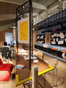 The creation station at the Design Museum in London